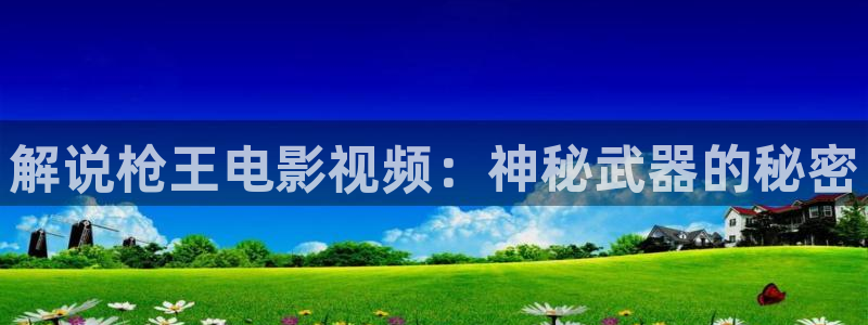 光影星空影院：解说枪王电影视频：神秘武器的秘密